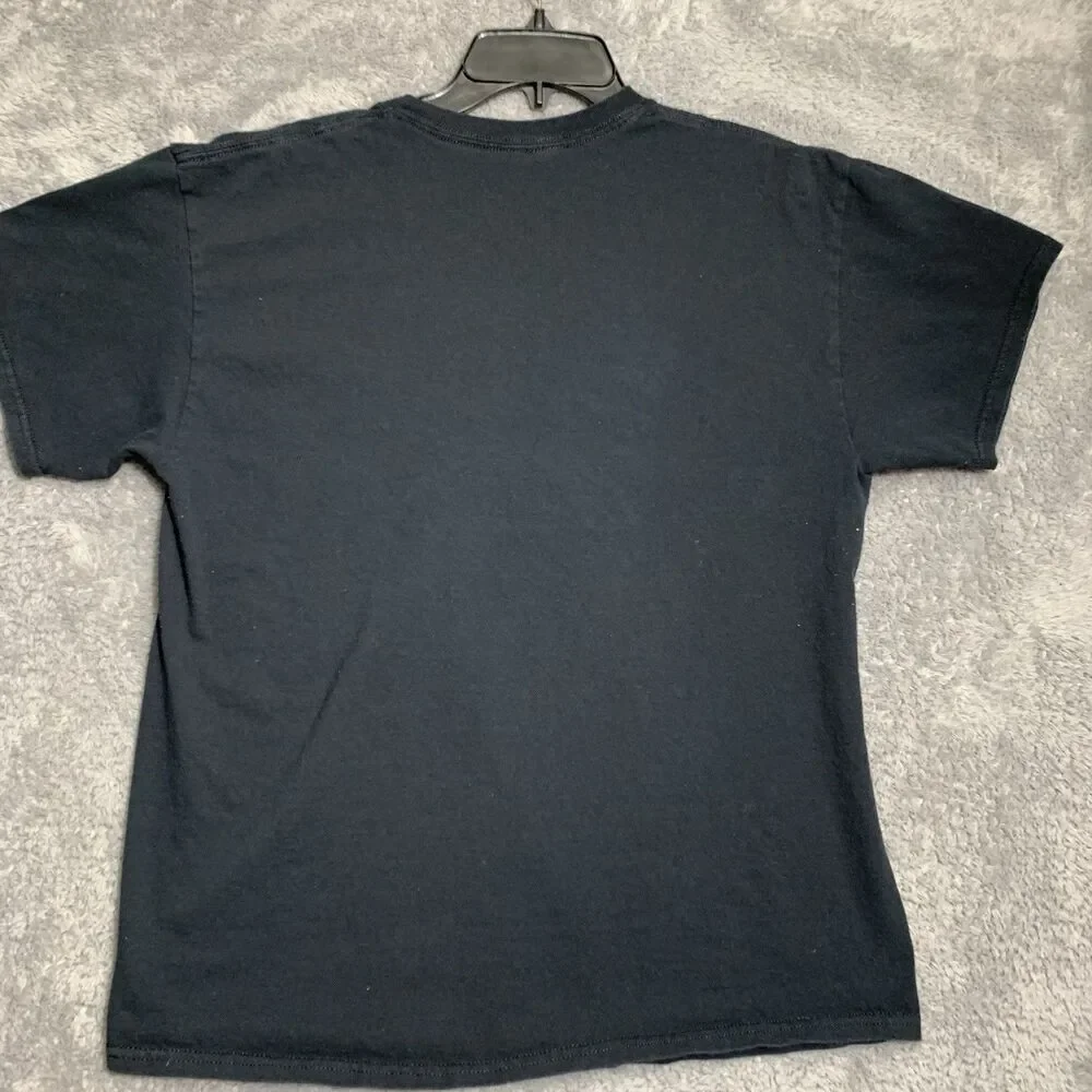 Nickelodeon Patrick Star Graphic T-Shirt Mens Large Black SpongeBob Sandwich Tee